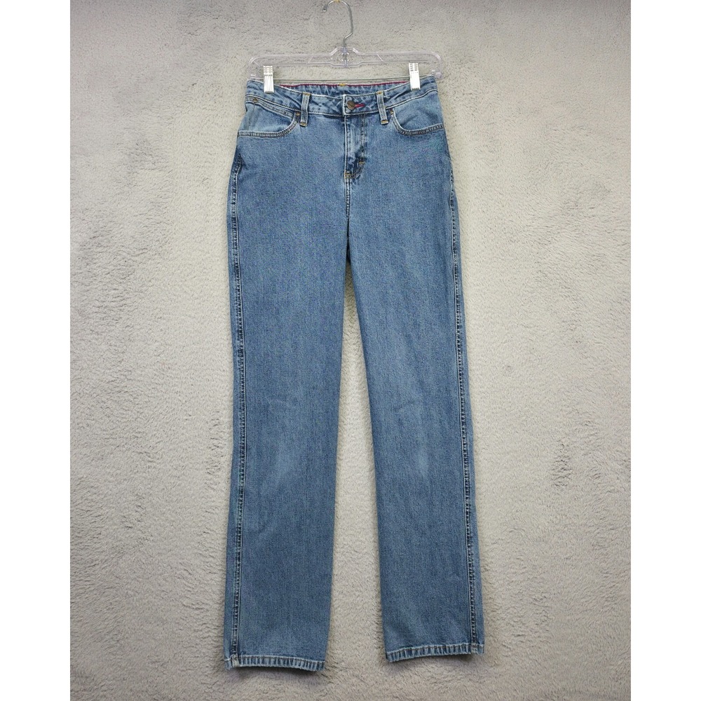 Wrangler Jeans Womens 4 Stretch Straight Leg Mid Rise Rodeo Cowgirl Western Fit